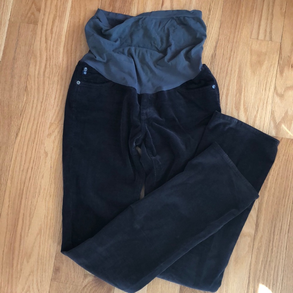 AG maternity gray cords